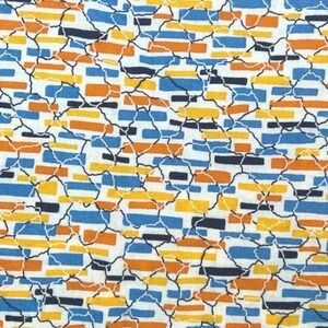 2011 RJR Fabrics Everything but the Kitchen Sink Cotton Fabric Retro Geometric